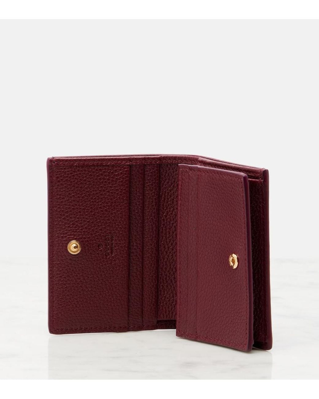 Gucci Black Gg Marmont Leather Wallet