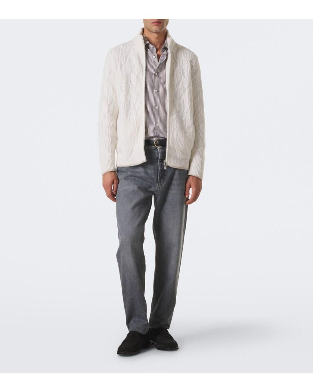 Pullover di Fedeli in White da Uomo