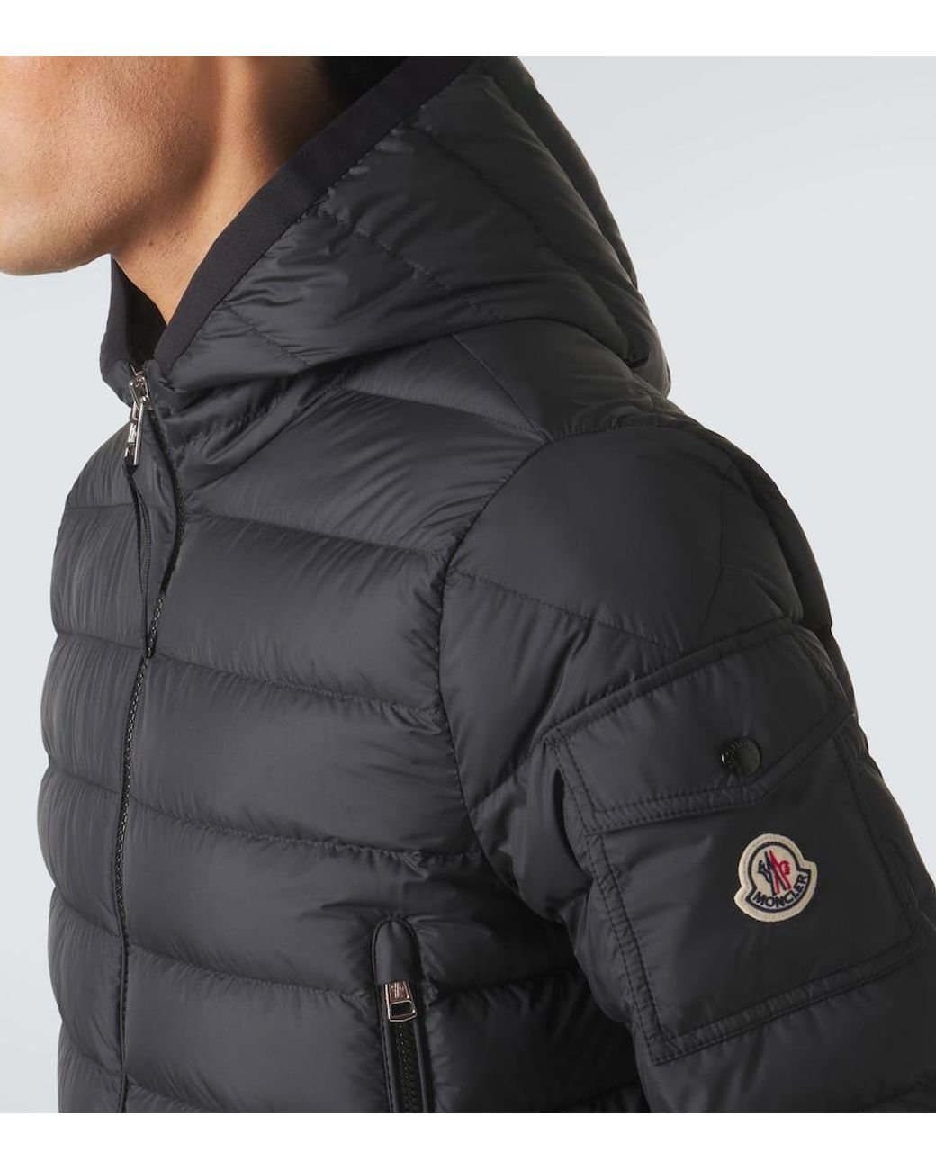 Moncler Black Galion Down Jacket for men