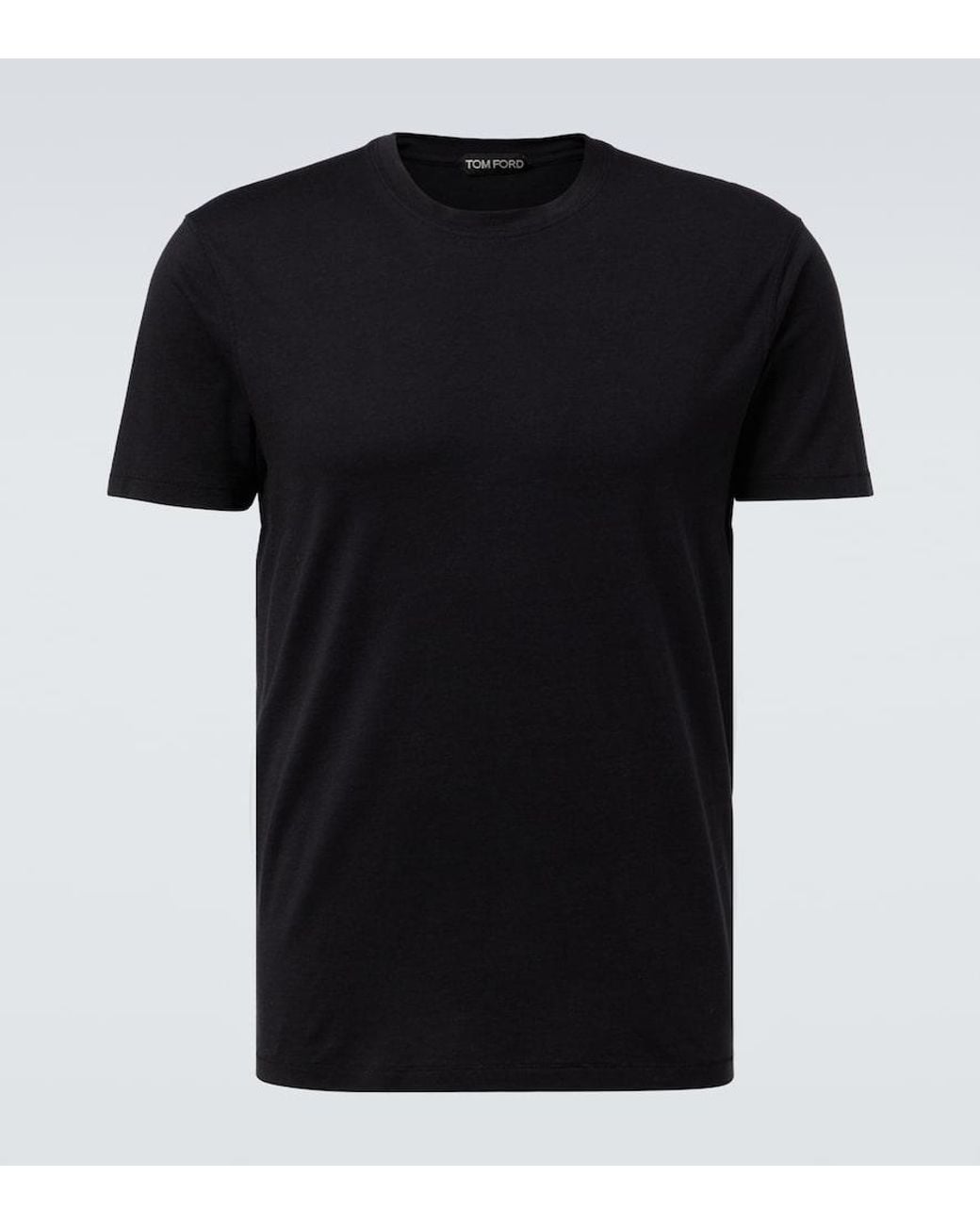 Tom Ford Black Jersey T-Shirt for men