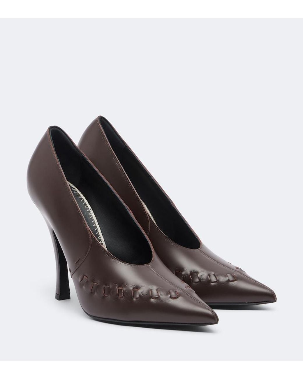 Magda Butrym Brown Zakopane Leather Pumps