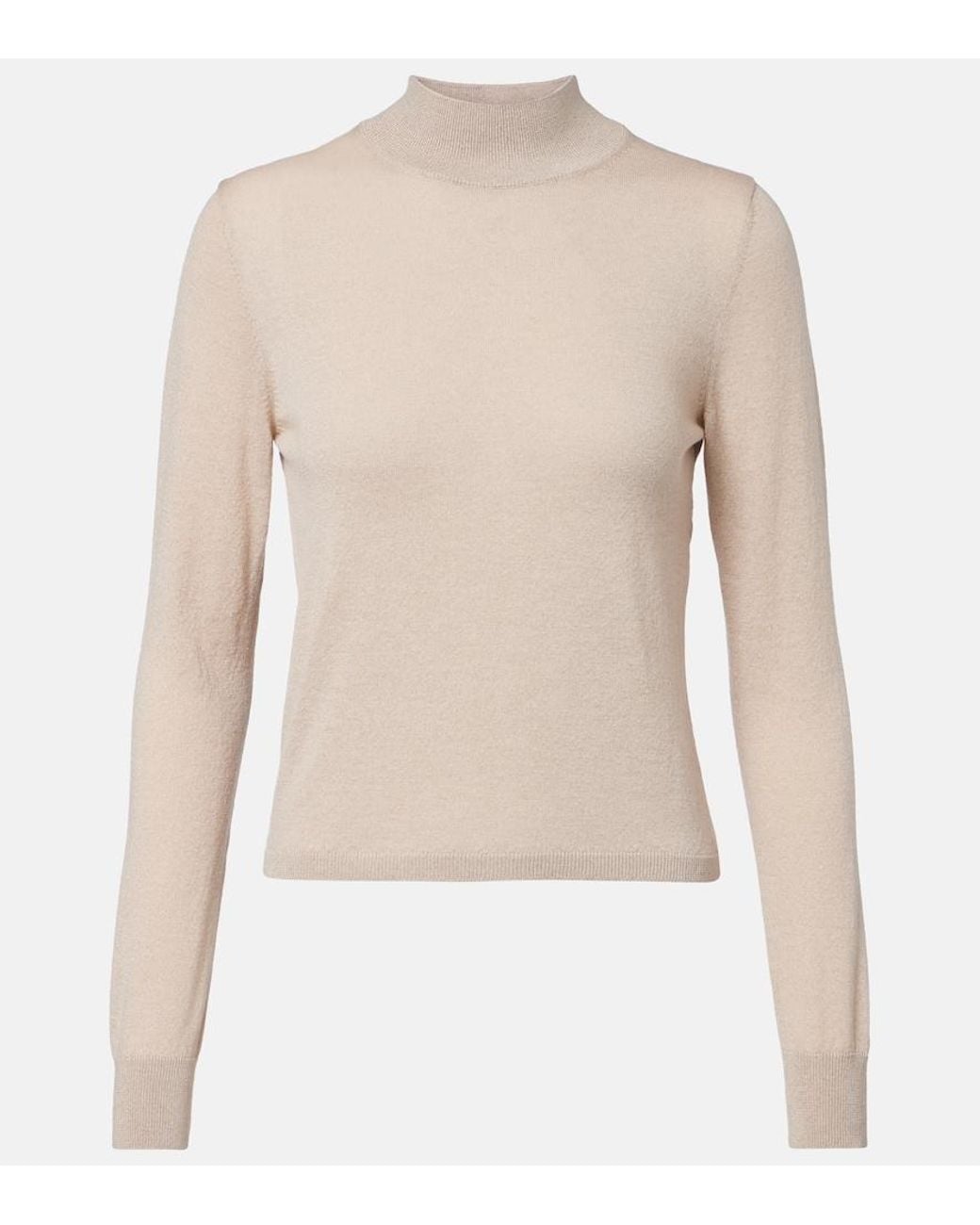 Eleventy Natural Wool-Blend Sweater