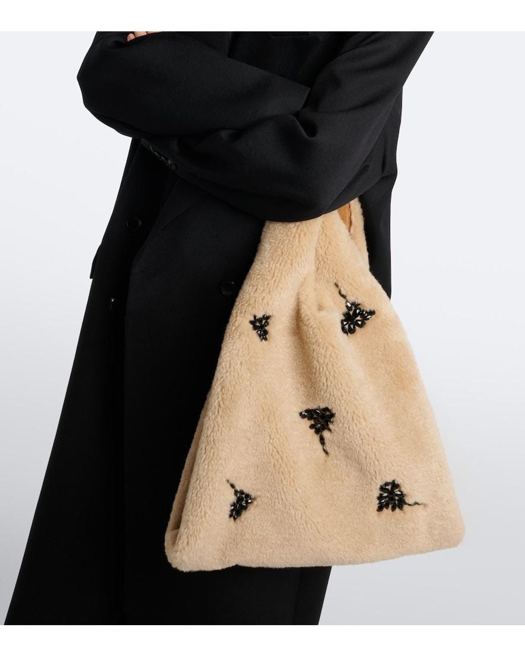 Simone Rocha Natural Embellished Shopper