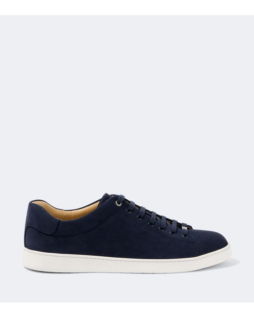 Brioni Blue Suede Sneakers for men