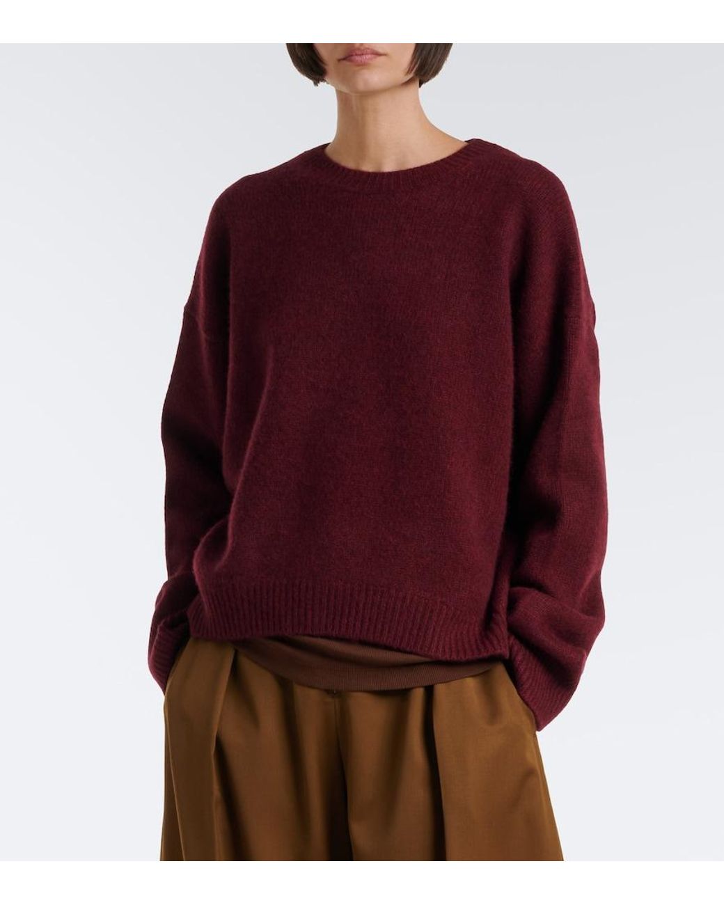 arch4 Purple The Ivy Cashmere Sweater