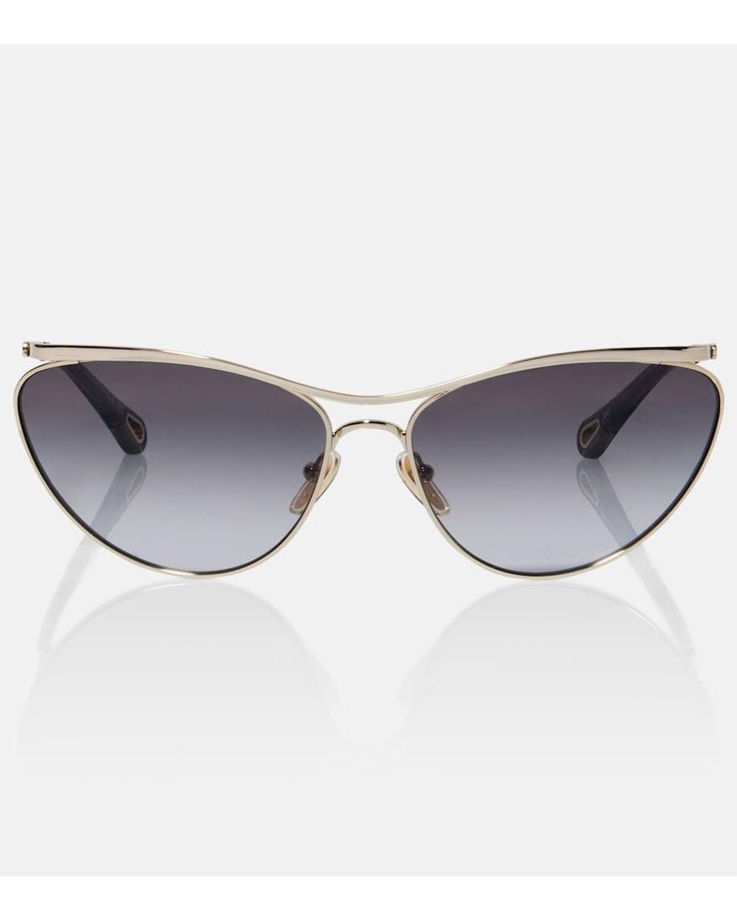 Chloé Gray Uma Cat-Eye Sunglasses