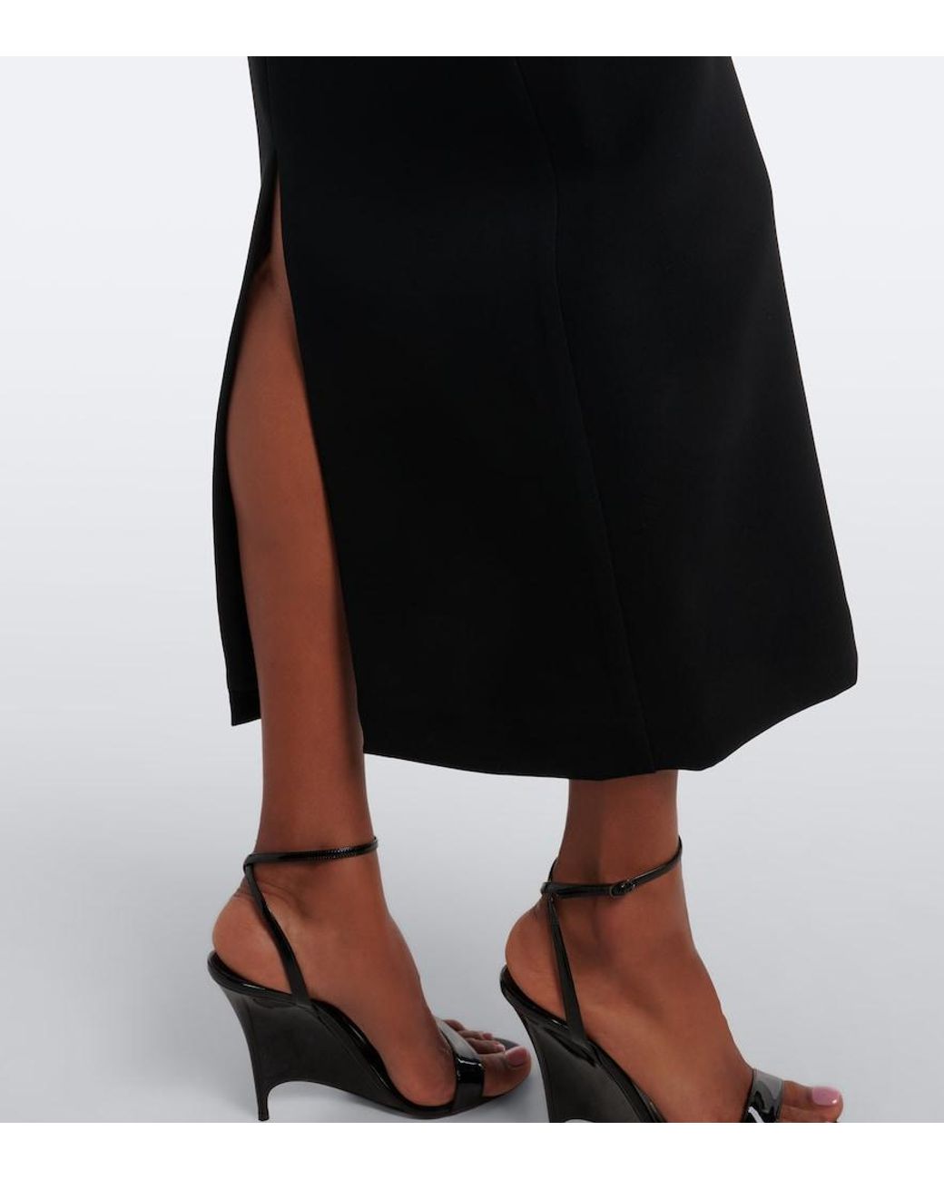 Maticevski Black Glint Sequined Cocktail Dress