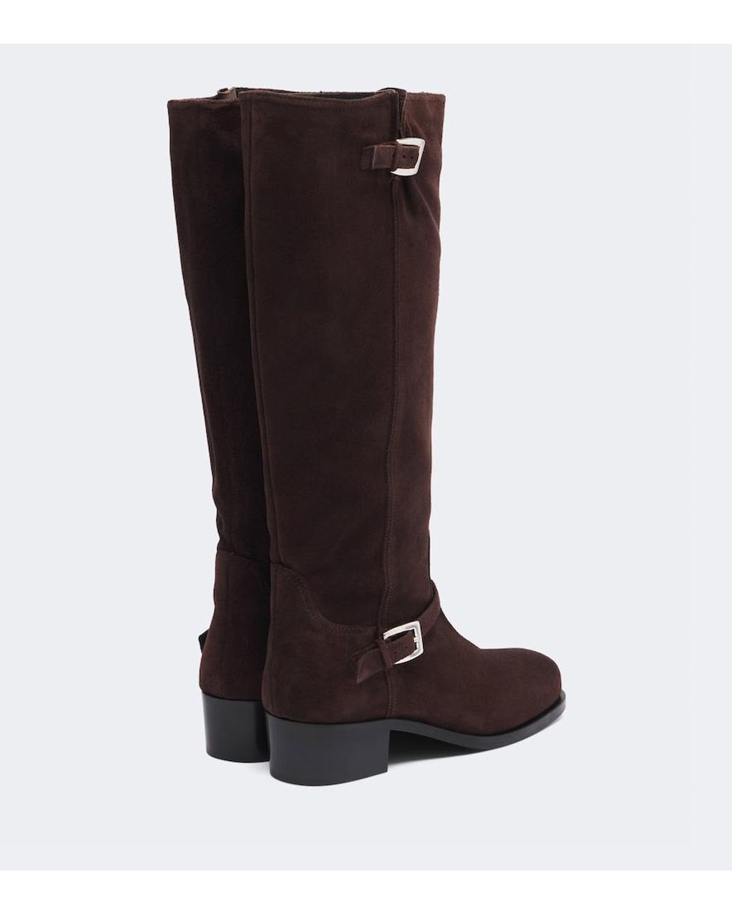 Staud Brown Brooklyn Suede Knee-Height Boots
