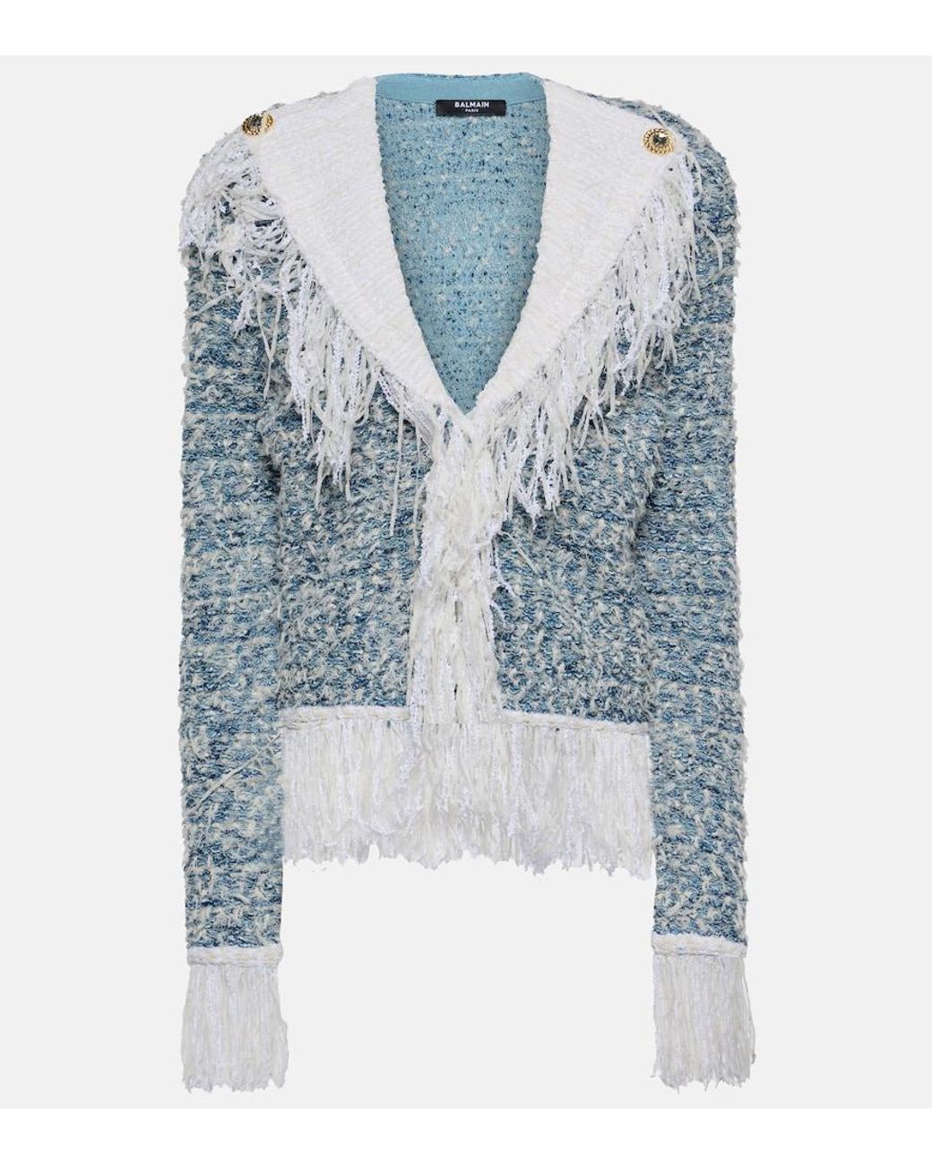 Balmain Blue Paris Blazer