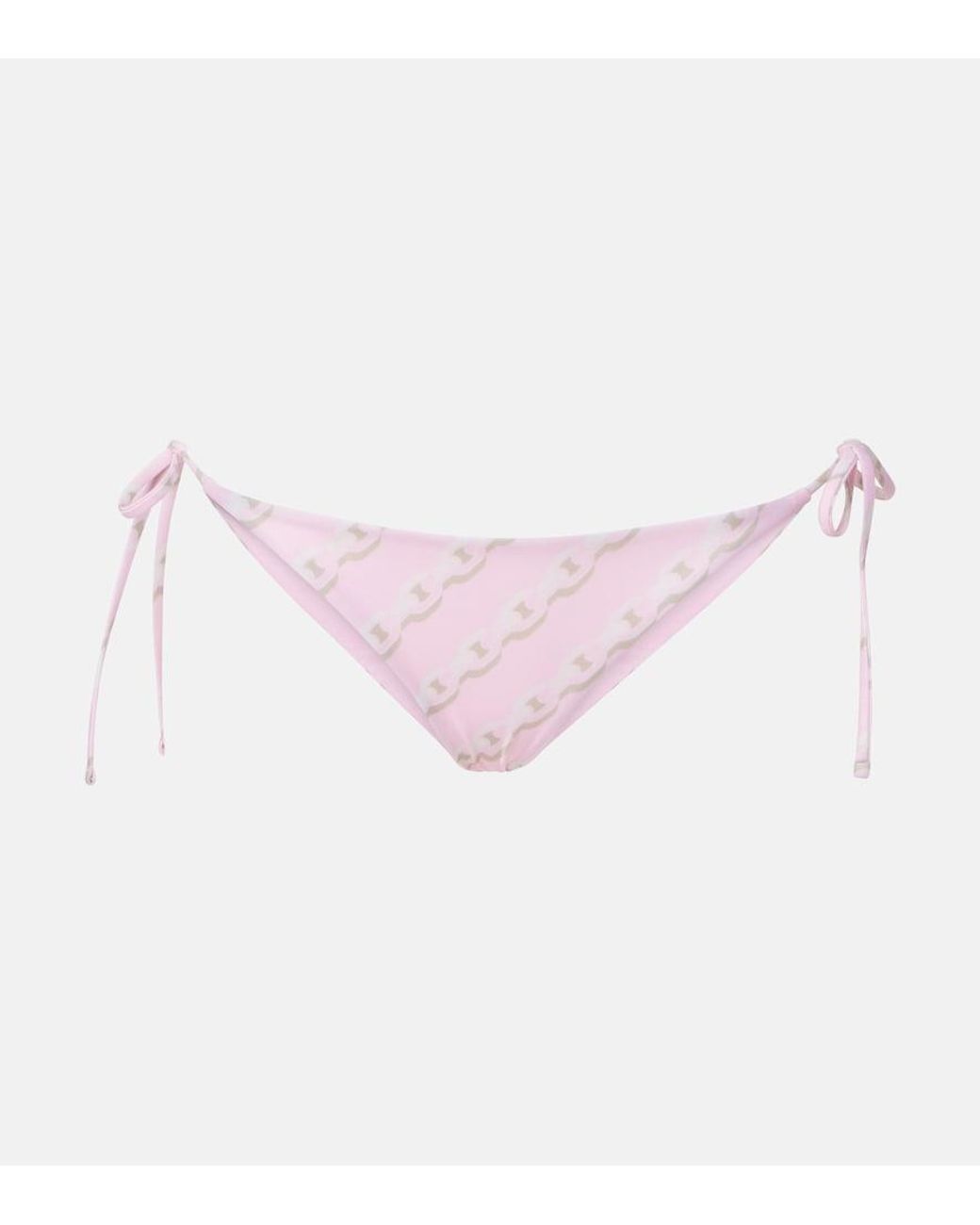 Braga De Bikini Treasure Estampada Versace de color Pink