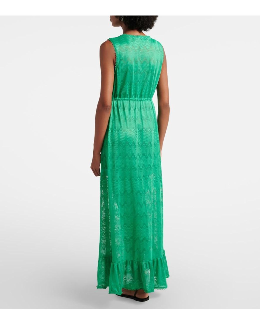 Melissa Odabash Green Tessa Beach Cover-Up