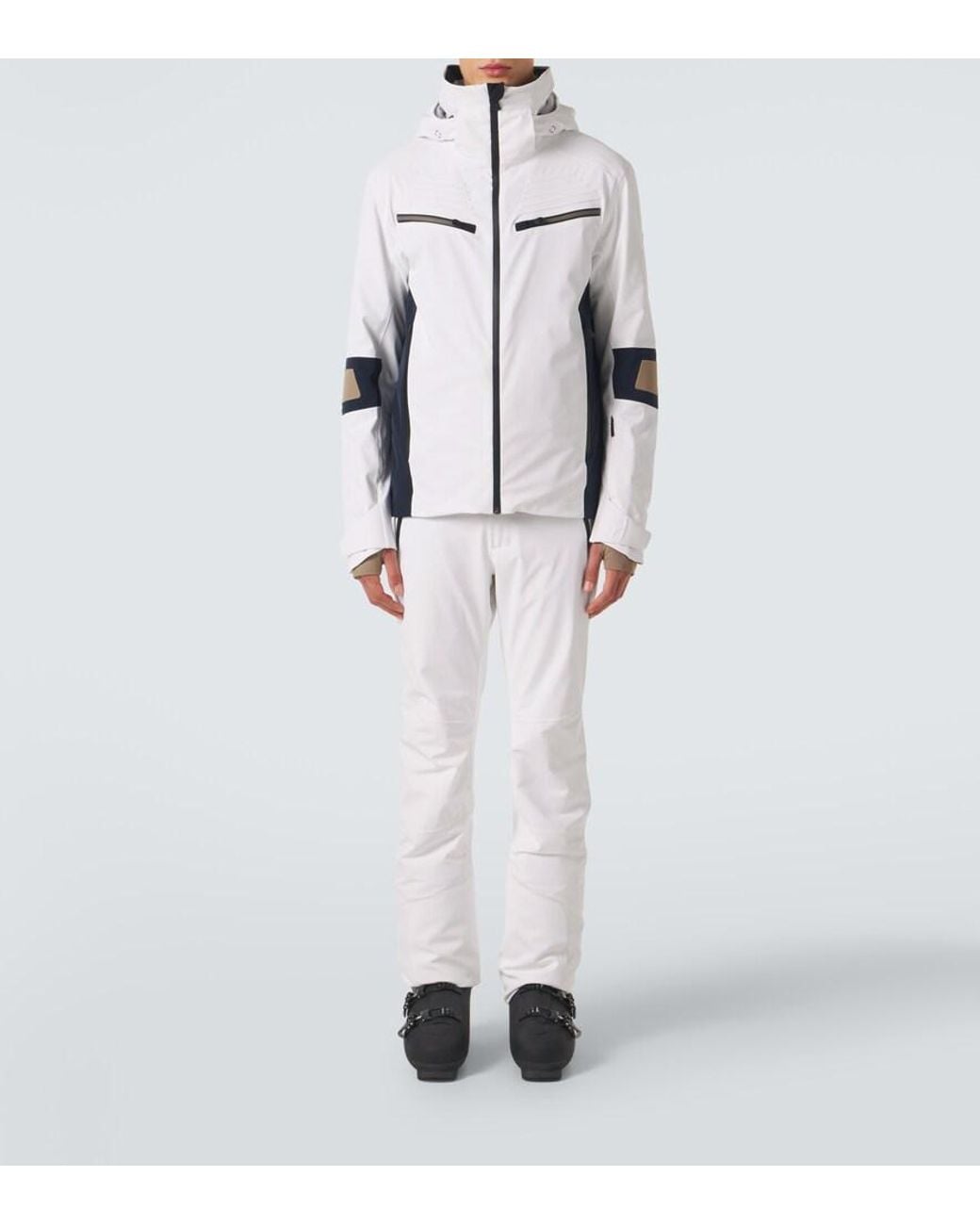Toni Sailer White Theo Ski Jacket for men