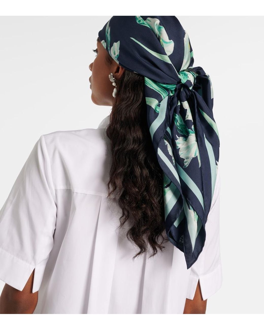 Sciarpa di Erdem in Blue