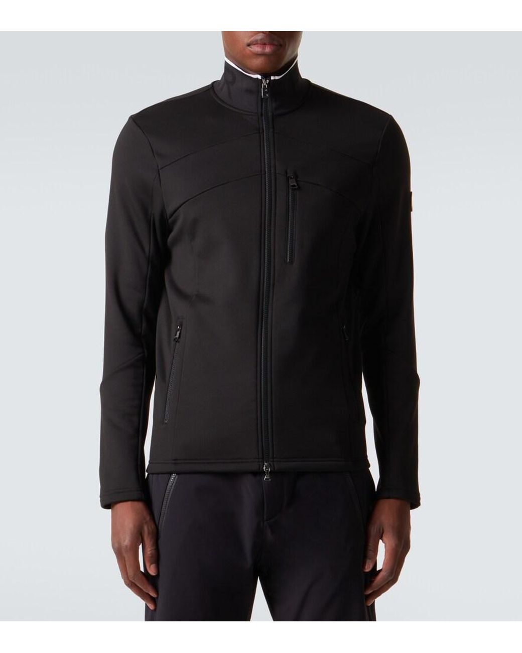 Bogner Black Xilas Fleece Jacket for men
