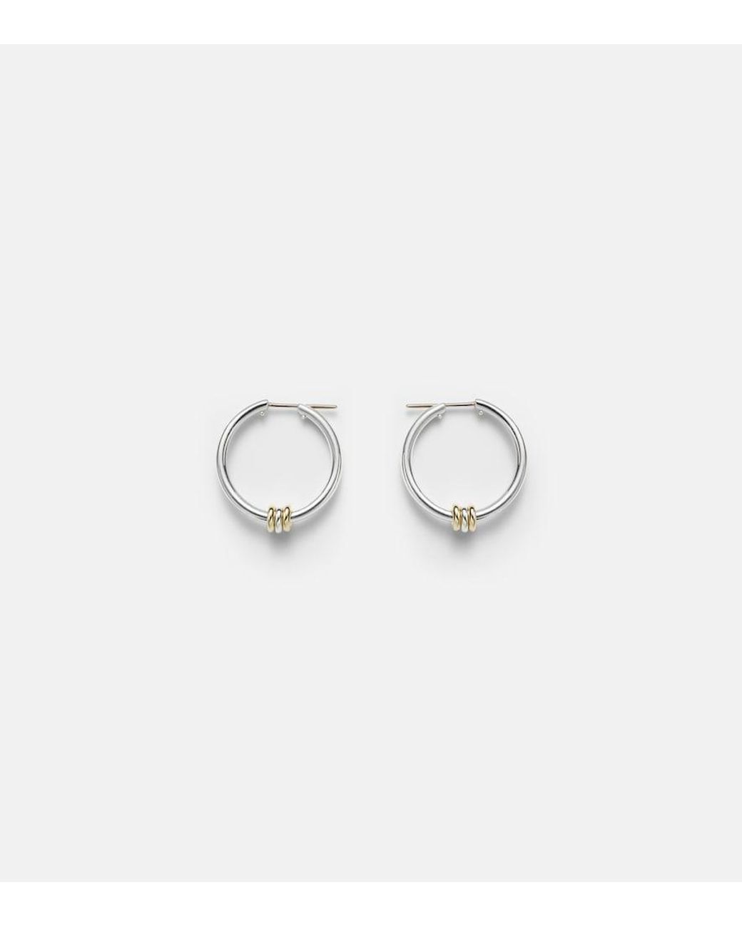 Spinelli Kilcollin White Argo Sterling And 18Kt Earrings
