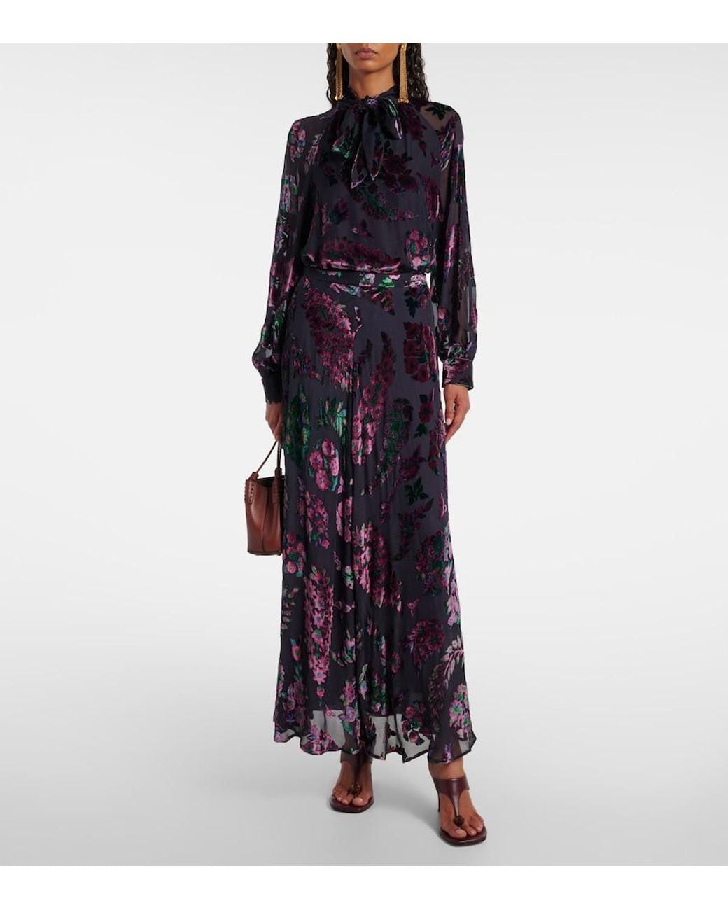 Blouse Imprimee Etro en coloris Blue