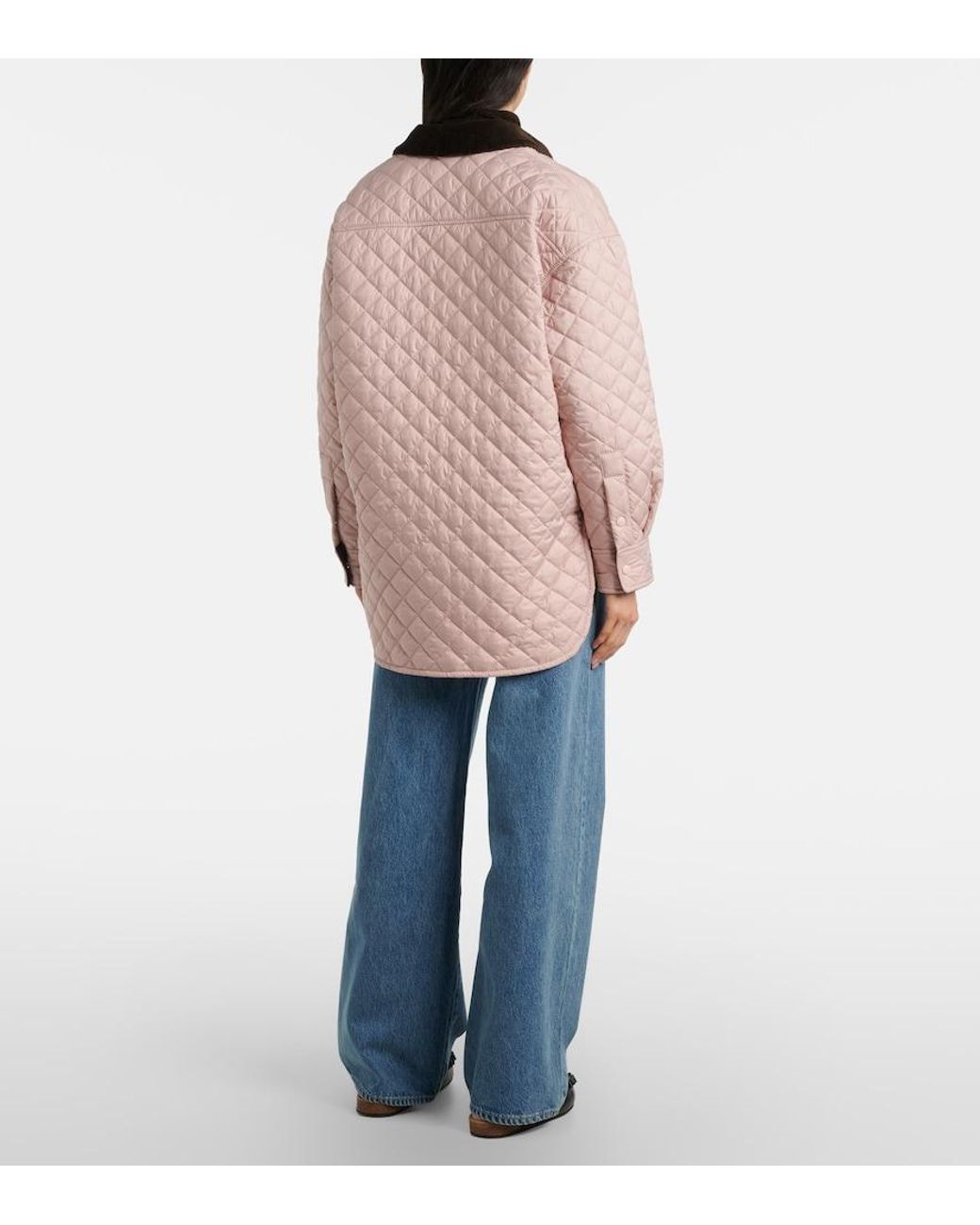 SLVRLAKE Denim Blue Lexi Low-Rise Wide-Leg Jeans