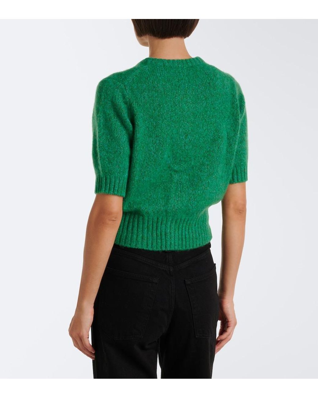 arch4 Green Rome Cashmere And Silk Cardigan