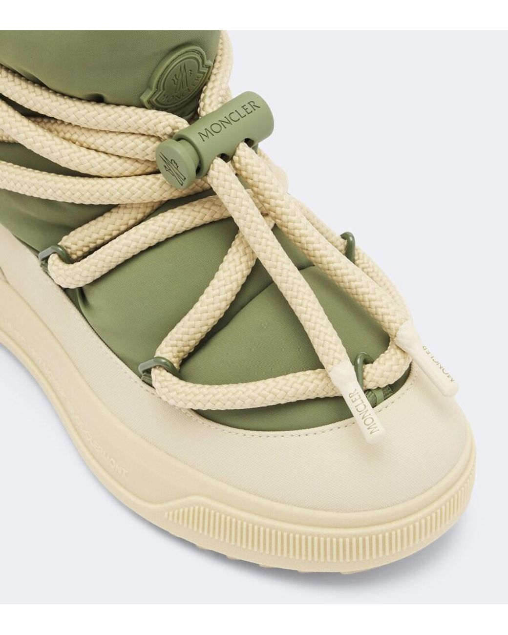 Moncler Metallic Altive Mid Snow Boots