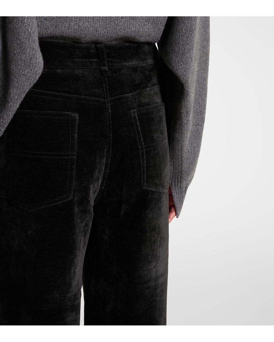 Proenza Schouler Black Label Weite Hose Donovan Aus Chenille