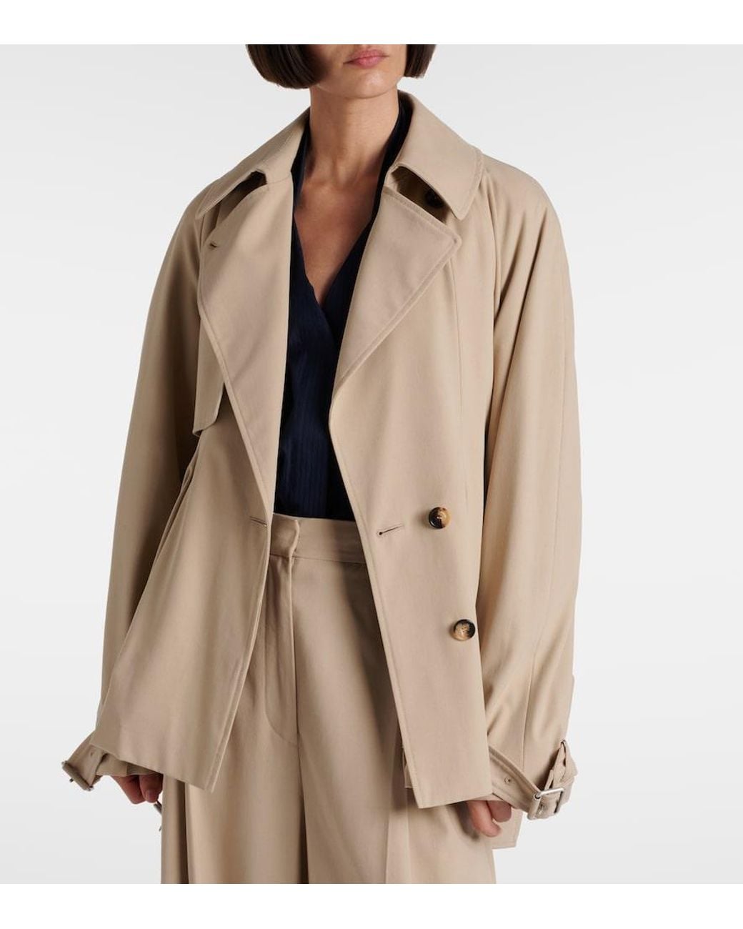 Loewe Natural Cotton Gabardine Jacket