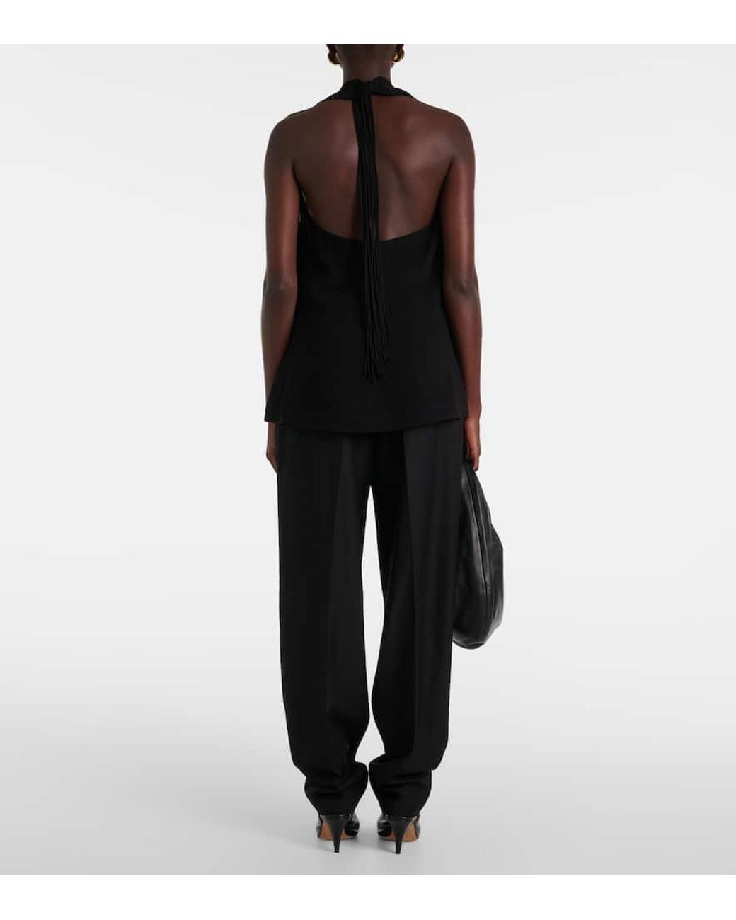 Proenza Schouler Black Top Miller Aus Crepe