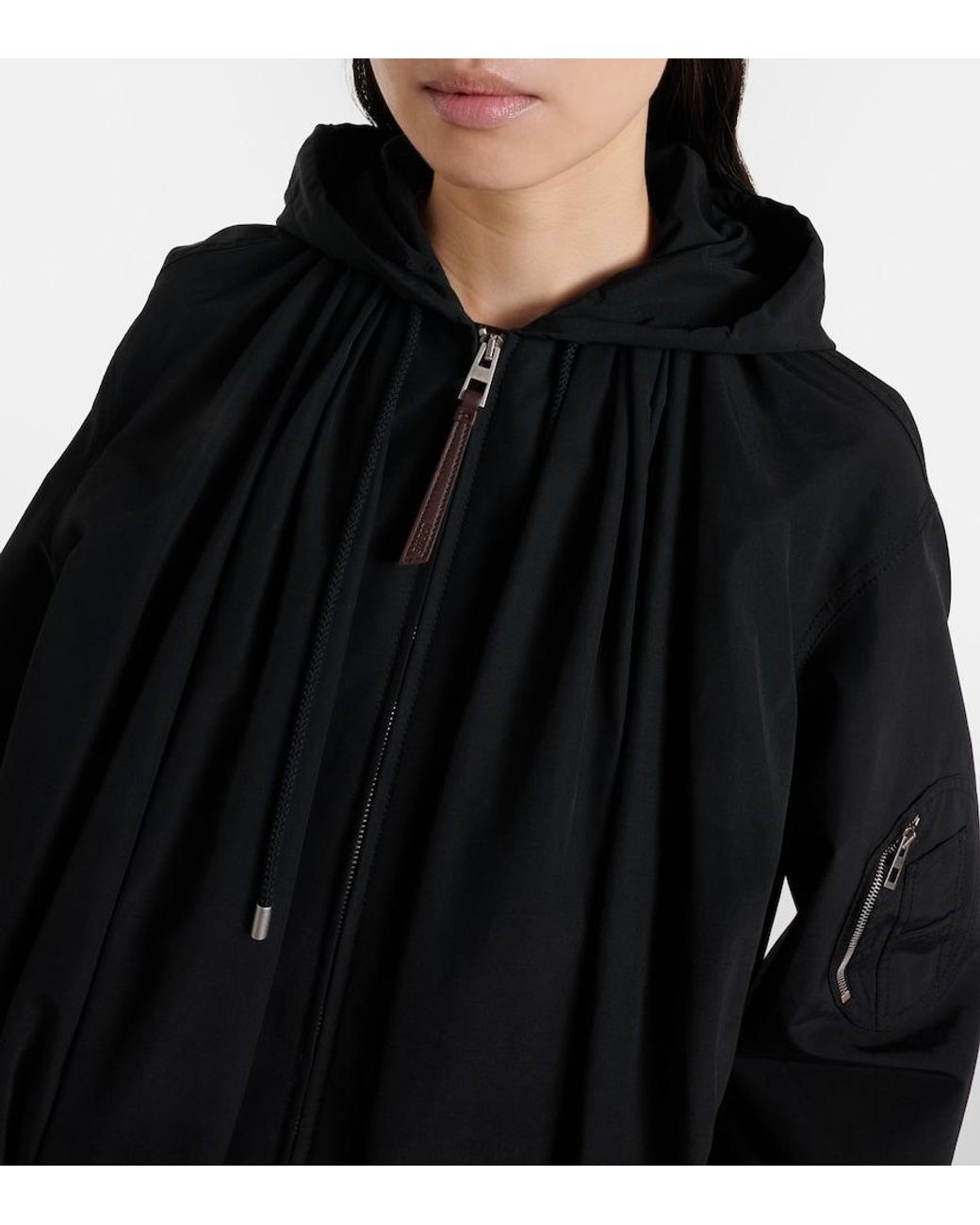 Loewe Black Technical Cotton-Blend Jacket