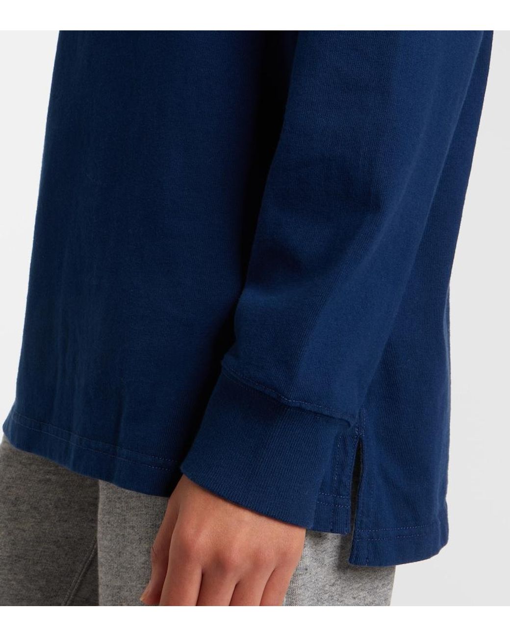Polo Ralph Lauren Blue Cotton Polo Sweatshirt