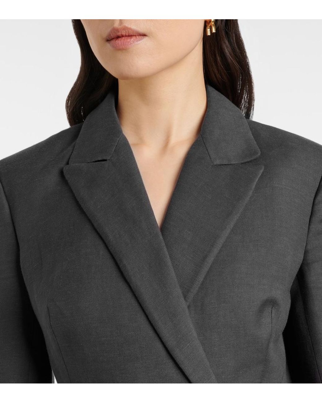 Faithfull The Brand Black Enna Blazer