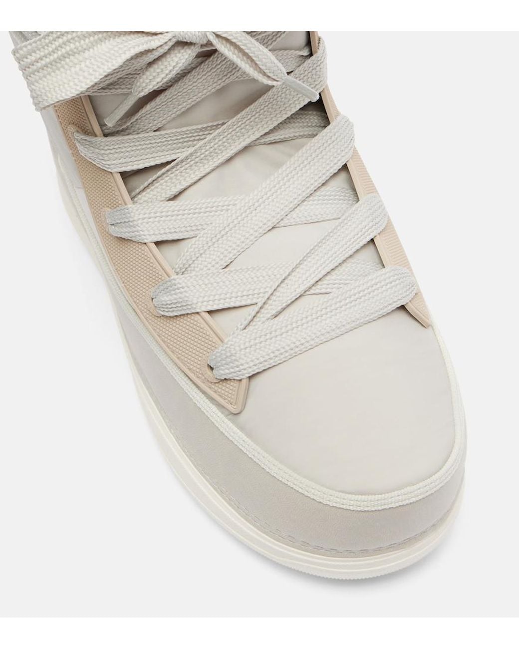 Bogner White La Plagne Lace-Up Snow Boots