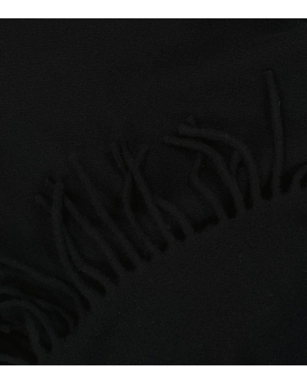 Totême  Black Wool Scarf