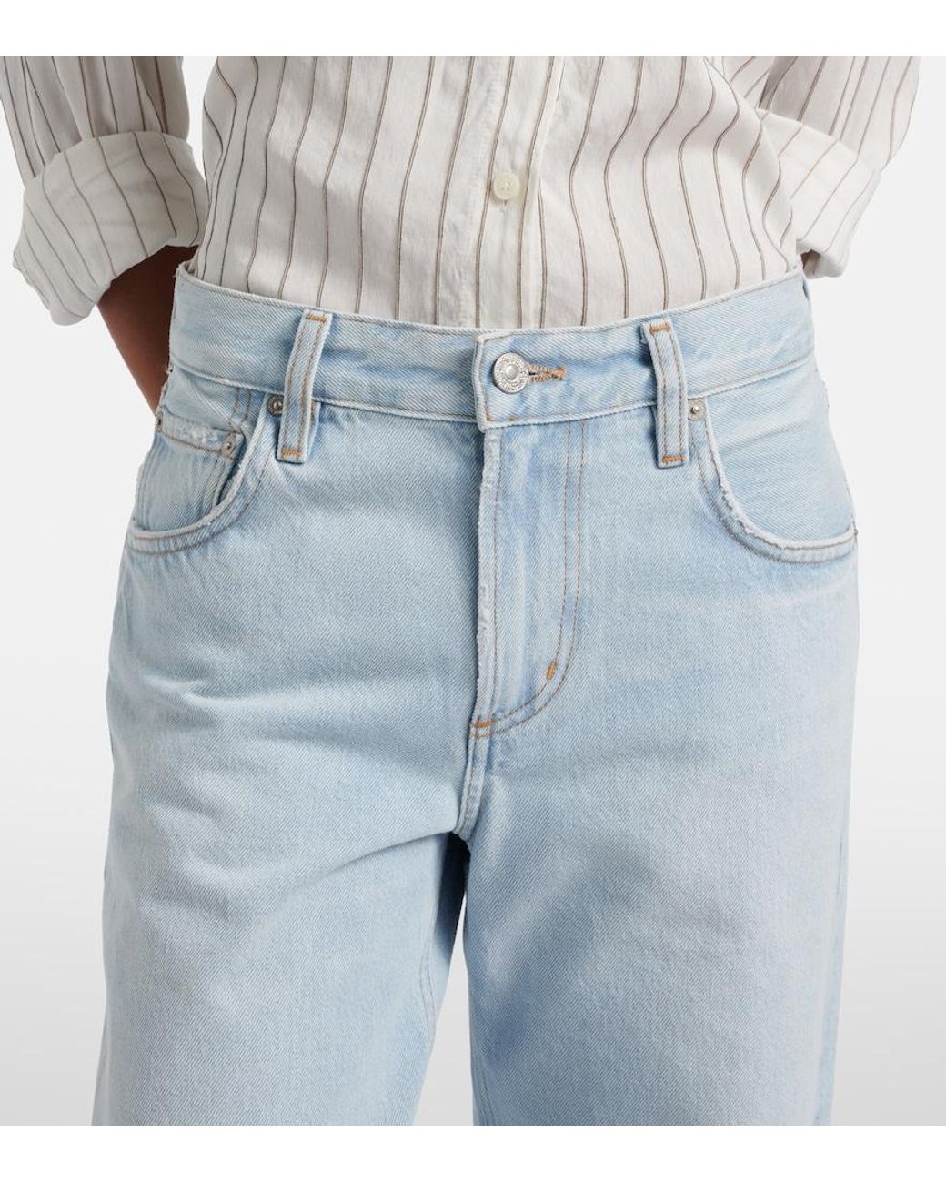 Citizens of Humanity Blue Lindz Straight Jeans