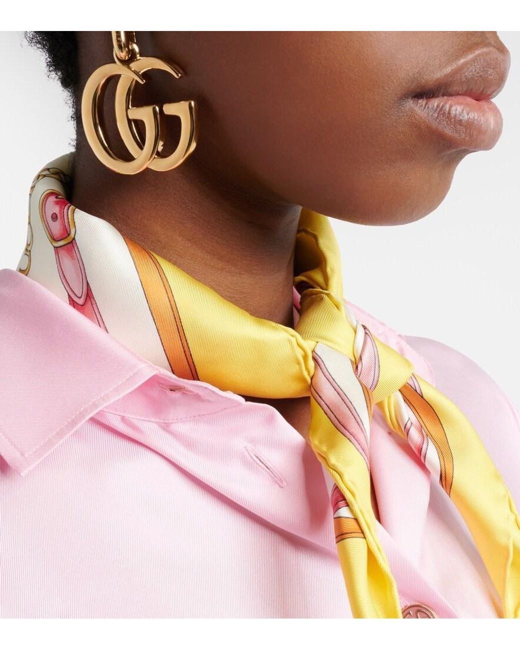 Sciarpa di Gucci in Metallic