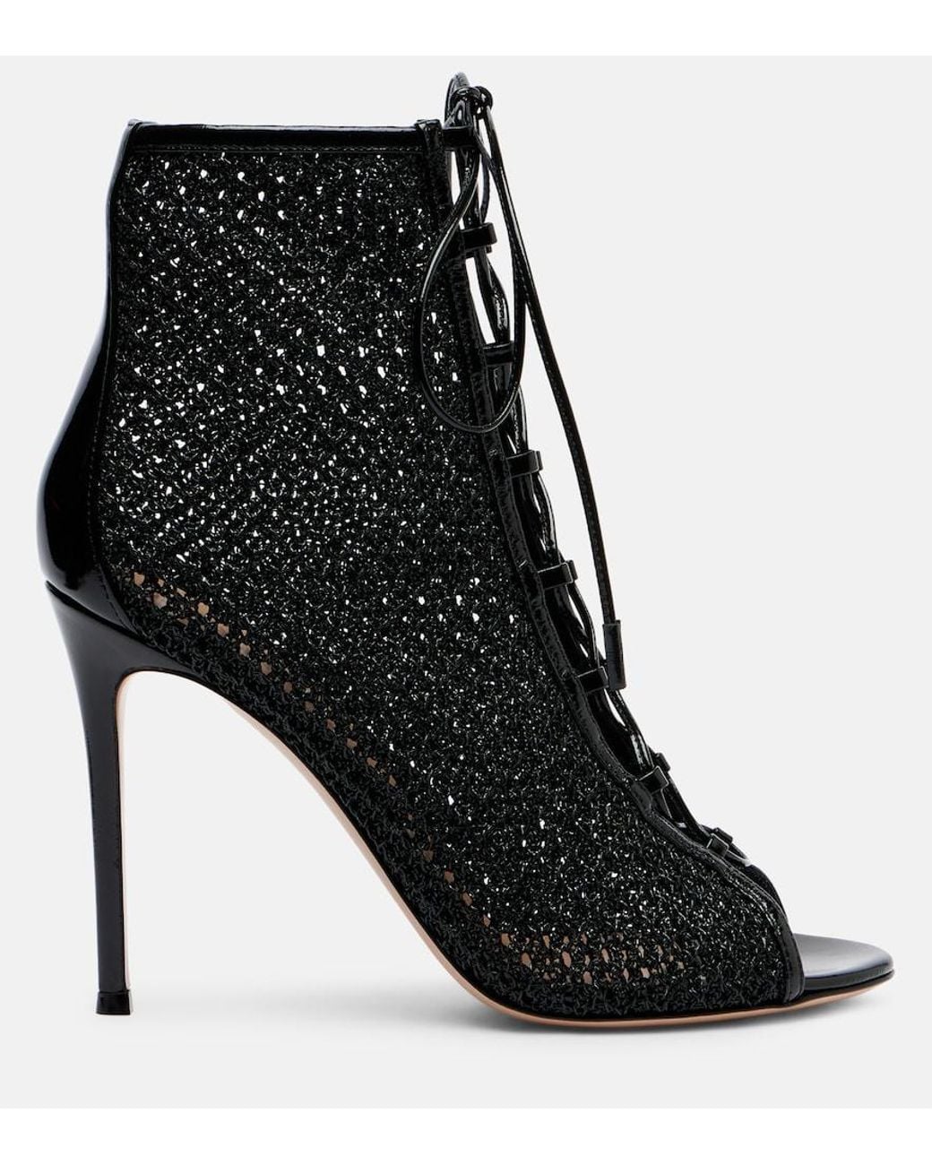 Gianvito Rossi Black 105 Leather Pumps