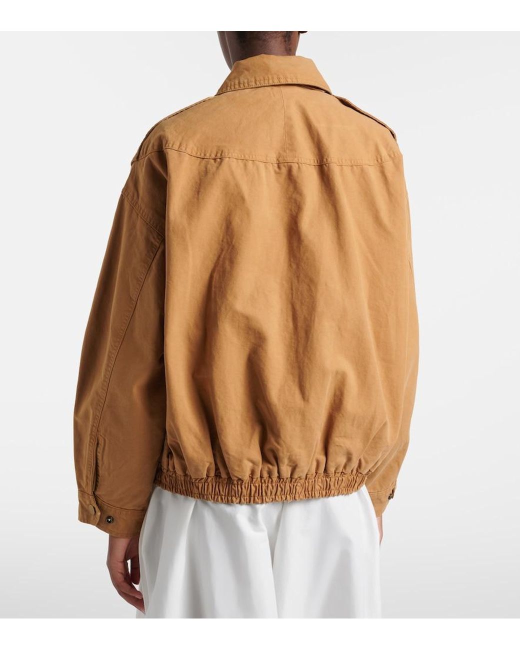 Polo Ralph Lauren Brown Cotton Blouson Jacket