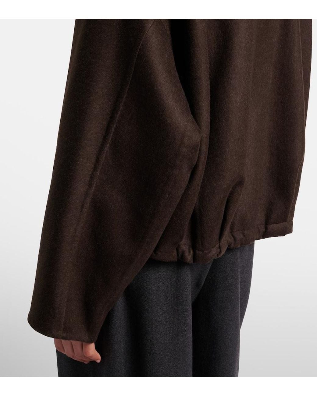 Brunello Cucinelli Black Monili Virgin Wool Jacket