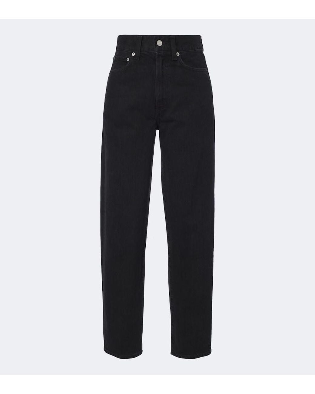 Agolde Black '80S Straight Jeans