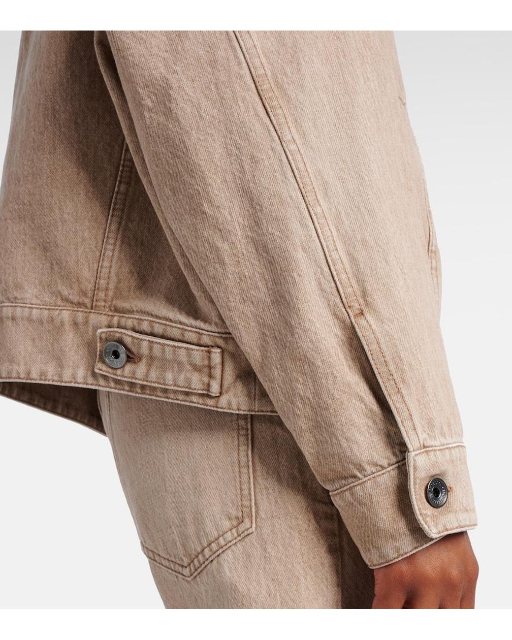 Brunello Cucinelli Natural Denim Jacket