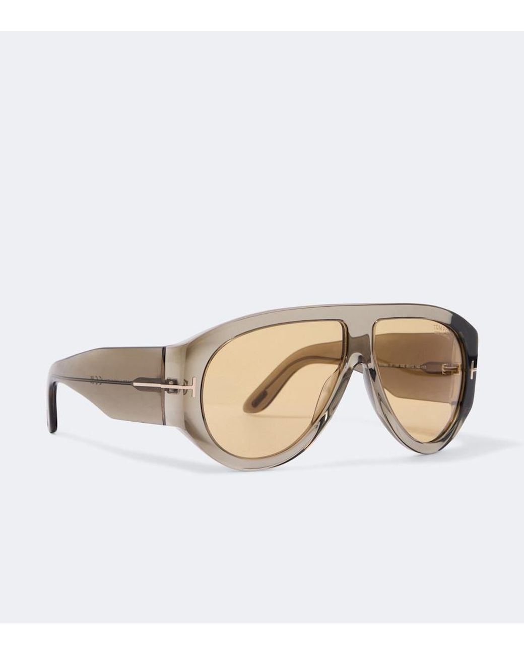 Tom Ford Natural Bronson Aviator Sunglasses for men
