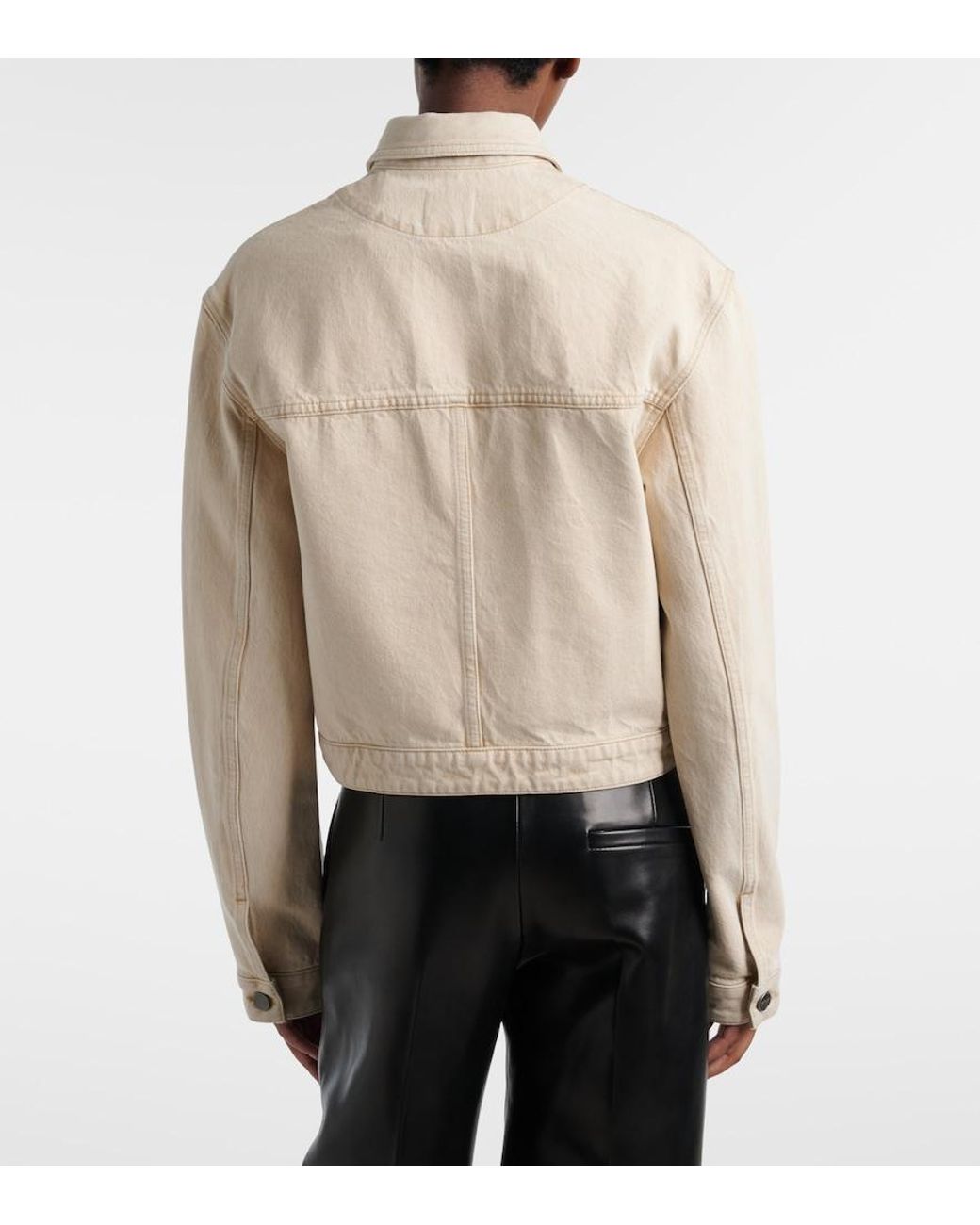 Khaite Natural Tomer Denim Jacket