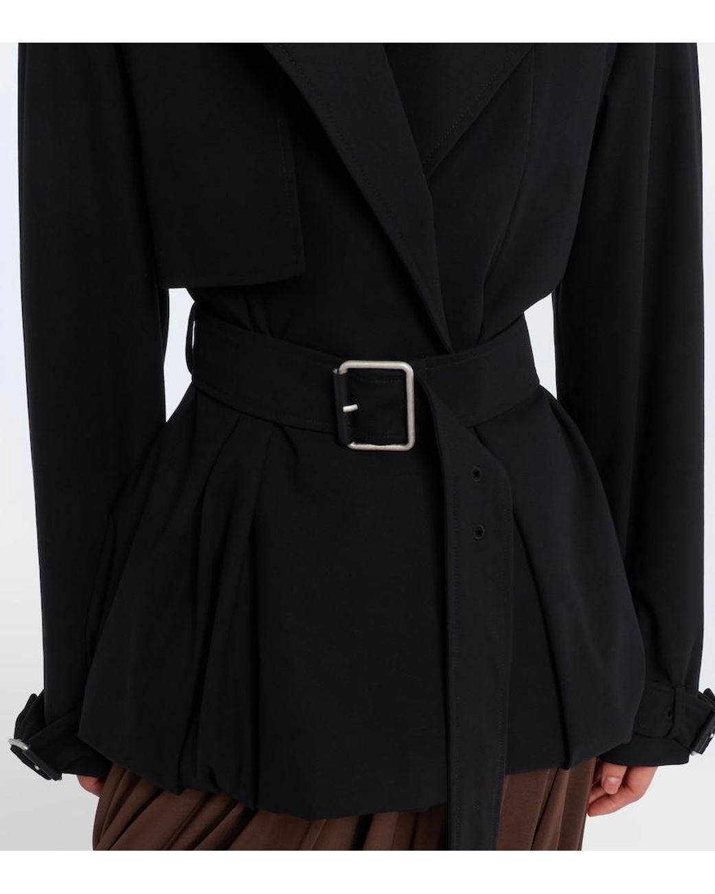 Loewe Black Balloon Cotton Jacket