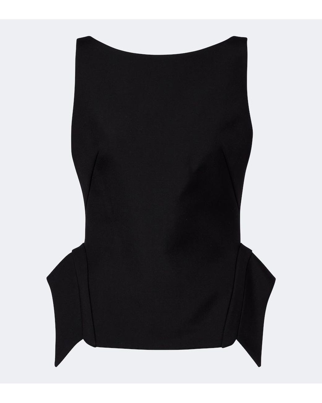 Rohe Black Wool-Blend Top