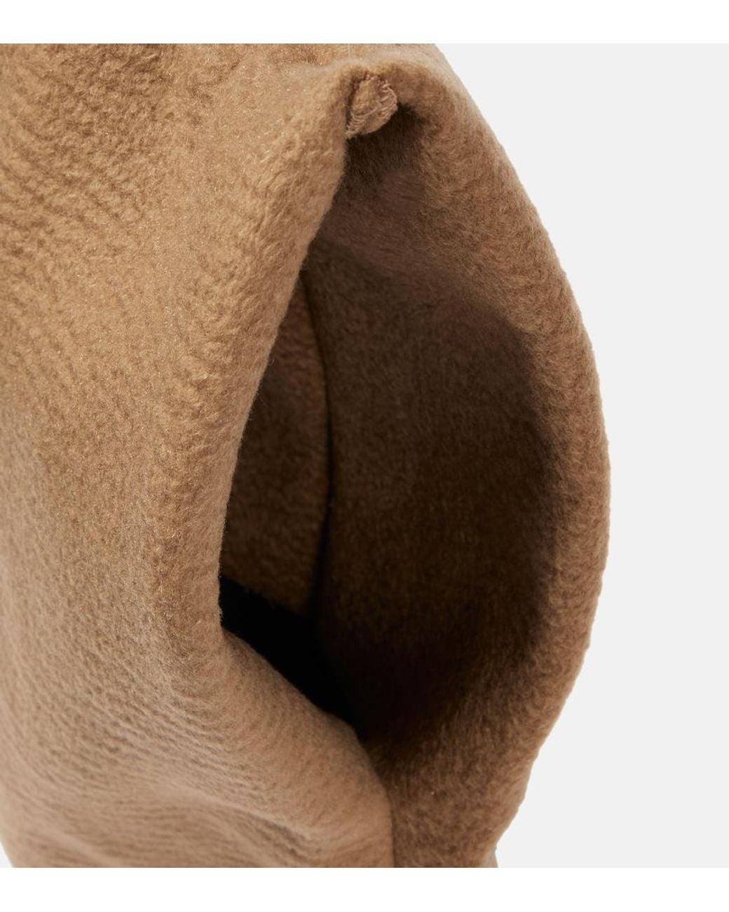 The Row Brown Glove Large Clutch Bag