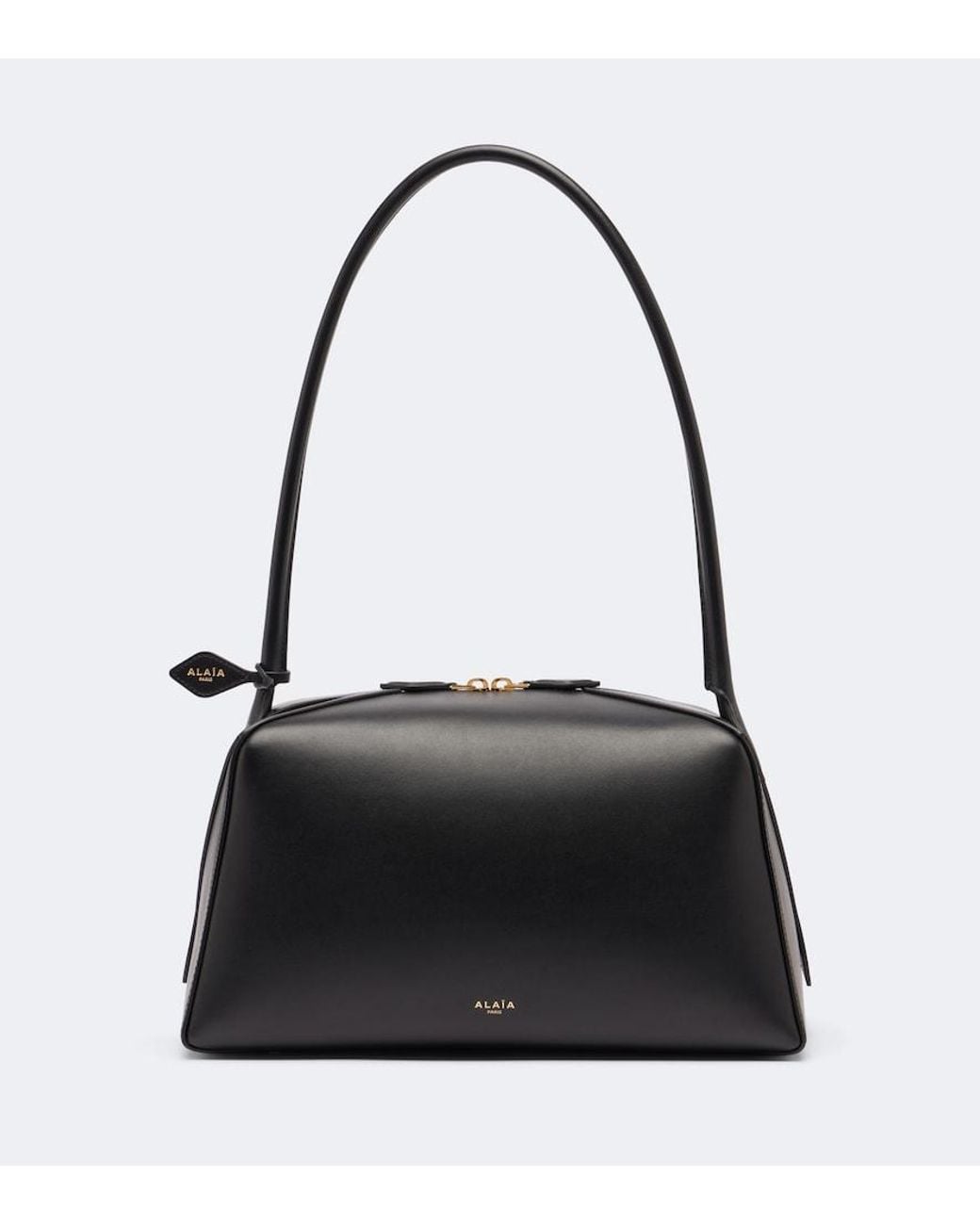 Alaïa Black Le Bouledogue Medium Leather Shoulder Bag