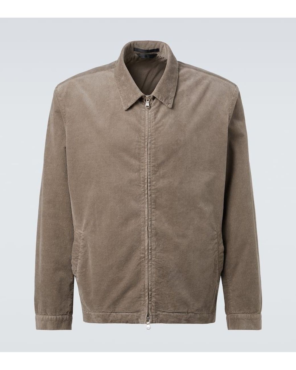 Sunspel Natural Cotton Corduroy Jacket for men