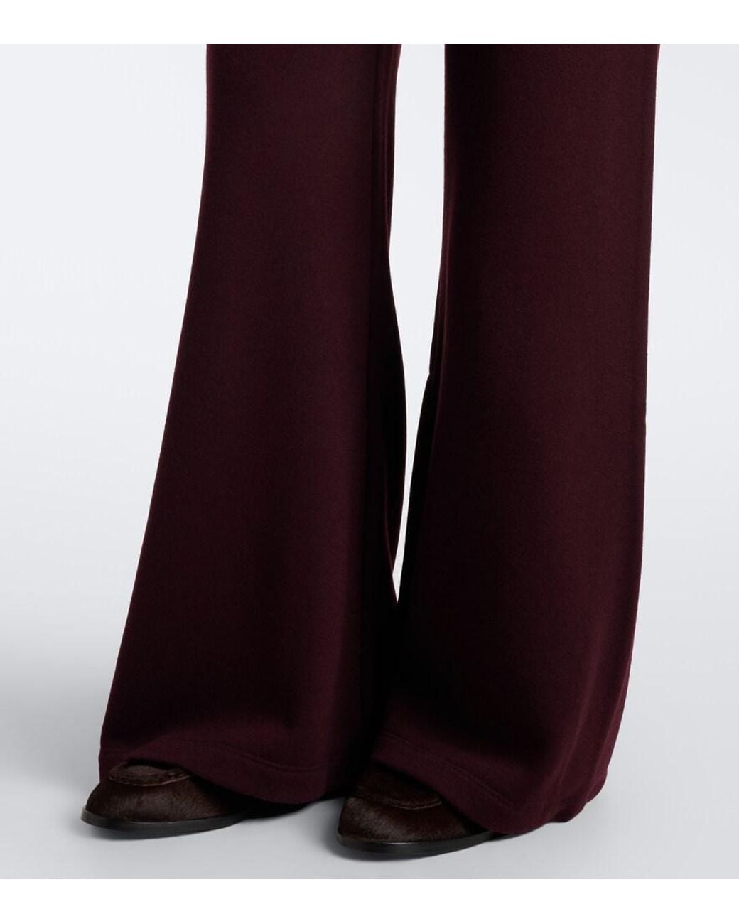 Citizens of Humanity Purple Nora Fleece Straight Pants