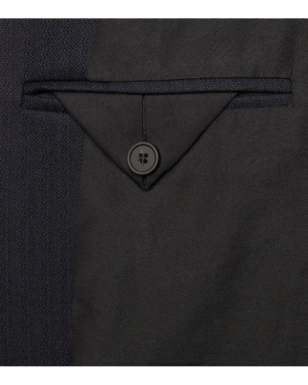 Studio Nicholson Blue X Aaron Levine Burlington Wool Blazer for men