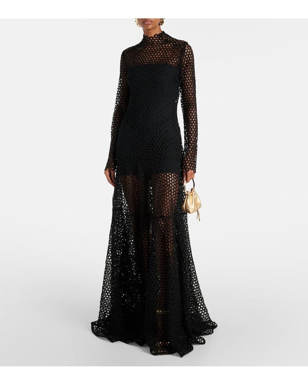 Robe En Macrame David Koma en coloris Black