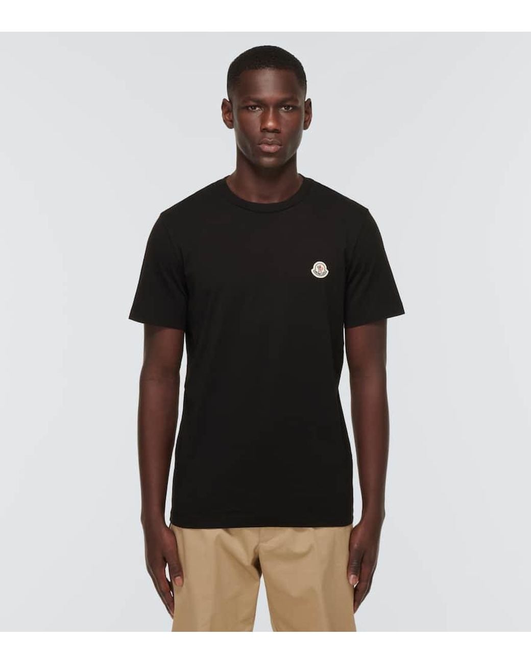 Moncler '3-pack' T-shirt Set in Black for Men | Lyst