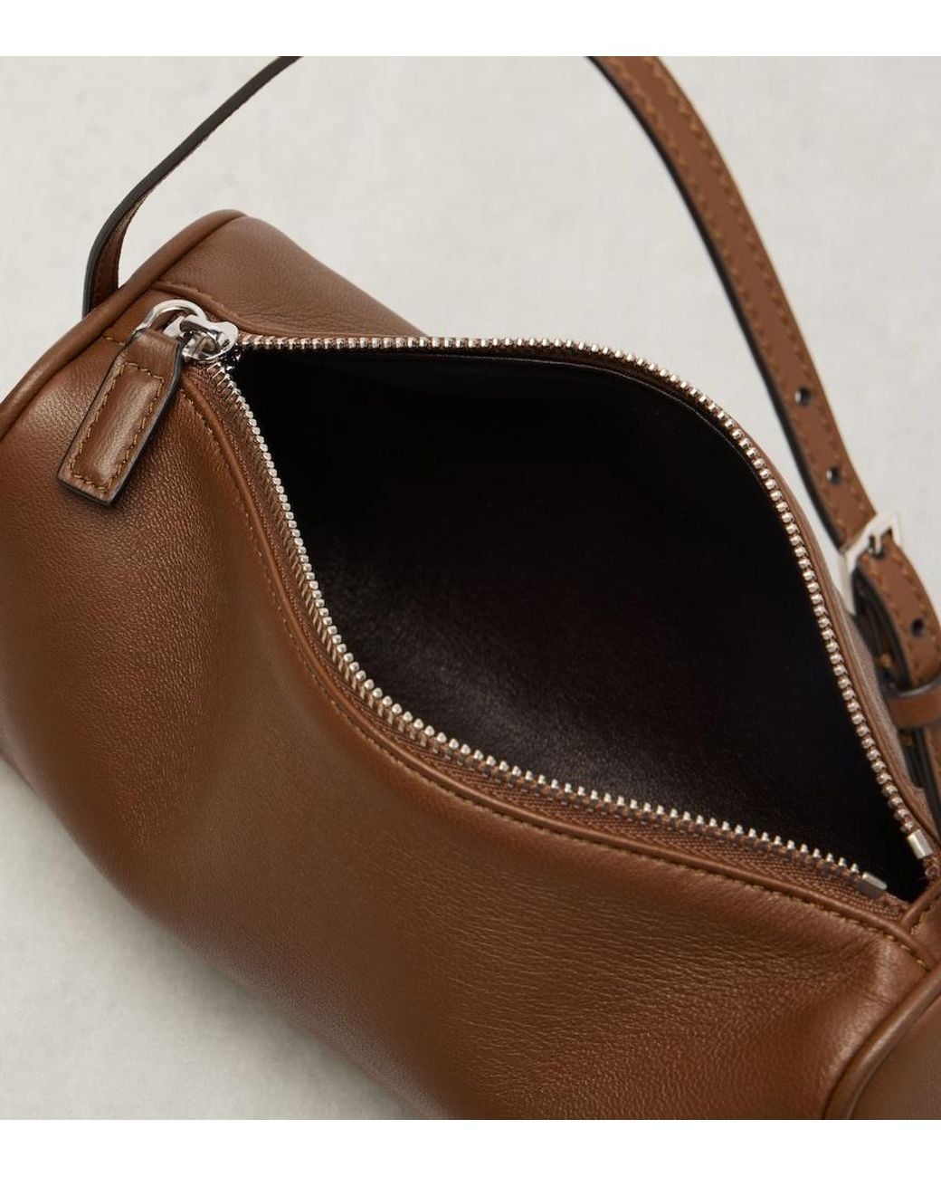 The Row Brown Henkeltasche '90S Aus Leder